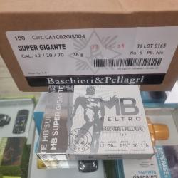 50 Cartouches Baschieri Pellagri super Gigante en 6 bte de 10