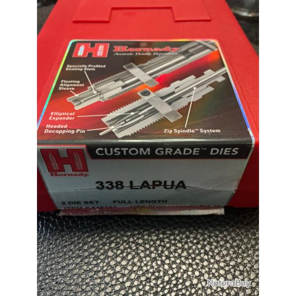 Jeu d'outils 2 Hornady 338LM