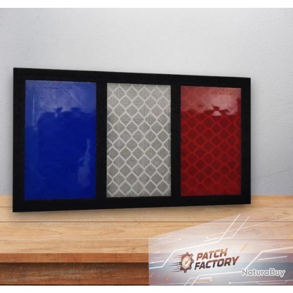 �cusson Patch DRAPEAU Fran�ais 8/5cm  PATRIOTIQUE TACTIQUE