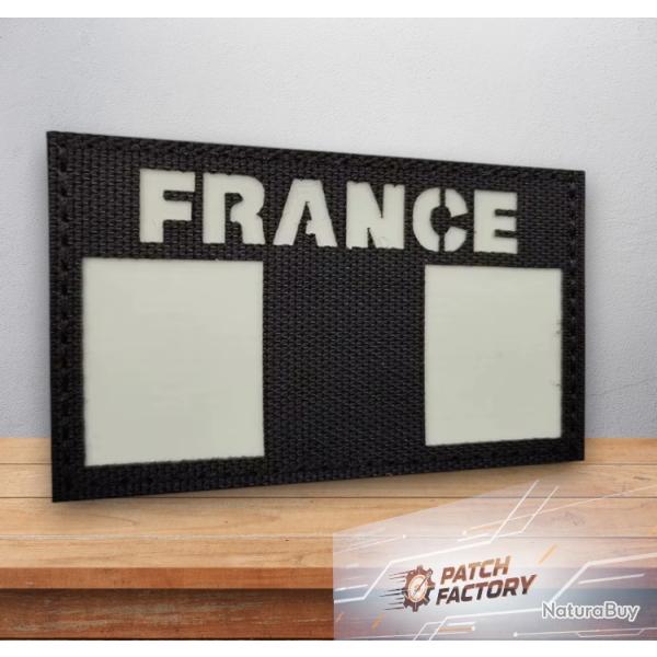 �cusson Patch Drapeau Fran�ais 8/5Cm  Patriotique Tactique R�fl�chissant