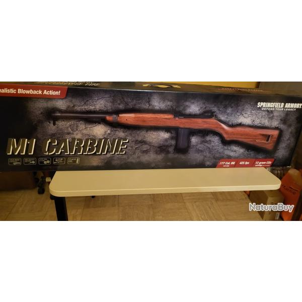 airsoft carabine us m1 avec accessoires