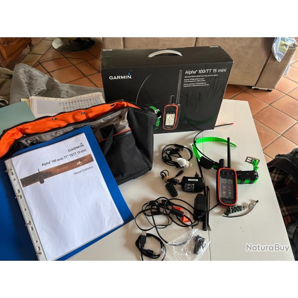 GARMIN 100 T  15 Complet comme neuf ....