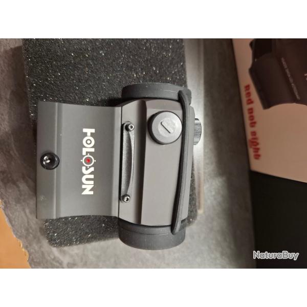 Holosun HS403B Micro-viseur Point rouge Point Reflex avec point, Viseur Reflex, Point 2MOA