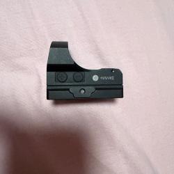 Points rouges HAWKE reflex " wide view " Weaver rail