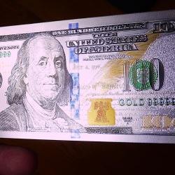 SERIE DE 7 MONNAIES DE REPRODUCTION USA  POUR COLLECTION -1-2-5-10-20-50-100 - DOLLARS PLAQUE ARGENT