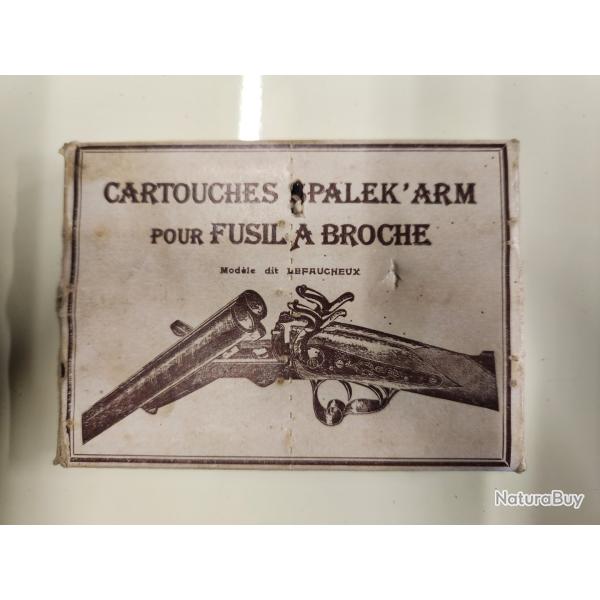 Cartouches calibre 20 � broche Poudre noire