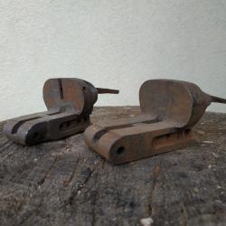 Lot de 2 bascules brutes