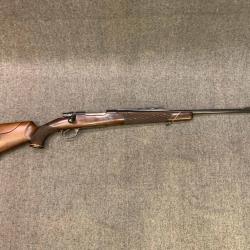 Carabine de battue type Mauser 98k calibre 338 Winch Mag, armurier parisien R Melinette