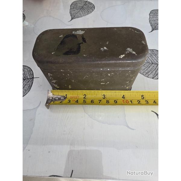 BOITE M�TALLIQUE VIDE pour Munitions