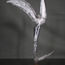 Couteau de jet Bandia Nsakara, Congo RDC , r&eacute;publique Centrafricaine, collect&eacute; in-situ vers 1910