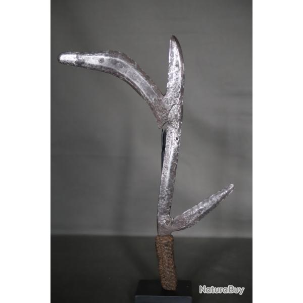 Couteau De Jet Banda - Congo Rdc , R�publique Centrafricaine, Collect� Vers 1910