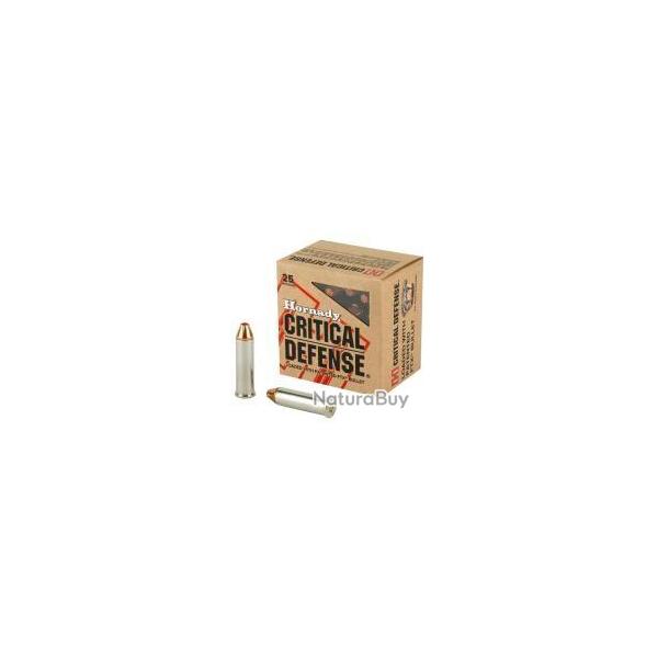 Munition Hornady 9X19 (9mm LUGER) CRITICAL DEFENSE 115gr FTX x25