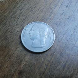 monnaie belgique  5 FR  1965