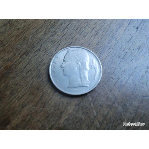 monnaie belgique  1 FR  1973