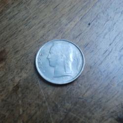 monnaie belgique  1 FR  1976