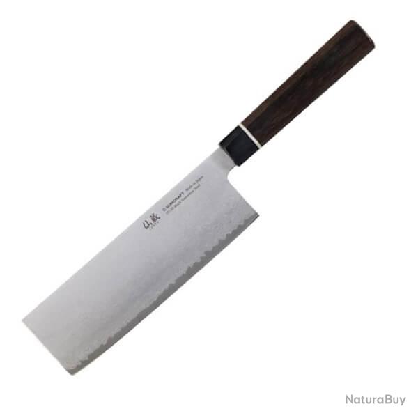 Couteau Nakiri Suncraft Senzo Damas 17cm BD010