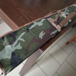 Fourreau 2 poign&eacute;es nylon camouflage 127cm