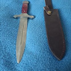 Vend Dague de chasse double tranchant (20 cm)