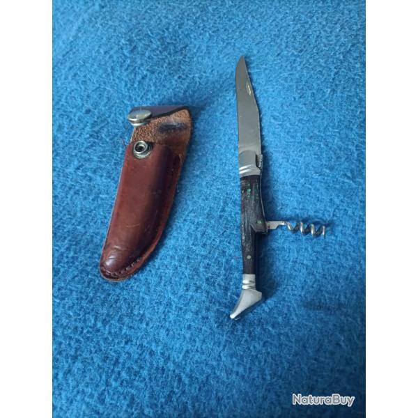 Vend couteau pliant avec �tui