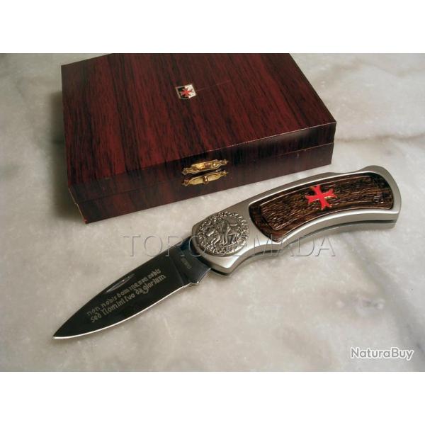 COUTEAU TEMPLIER EN COFFRET