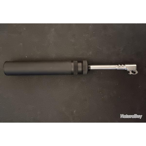 CANON CZ 75 FILETE 13X100 AVEC SILENCIEUX B&T IMPULS