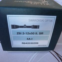 SWAROVSKI Z6i II 2-12X50 SR 4A-I