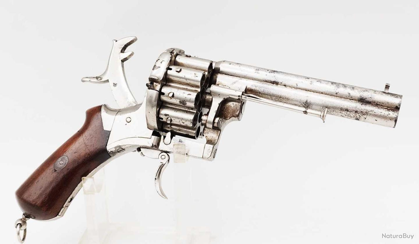 REVOLVER LEFAUCHEUX LF1250 MODÈLE 1864 20 COUPS CANONS SUPERPOSÉS ...