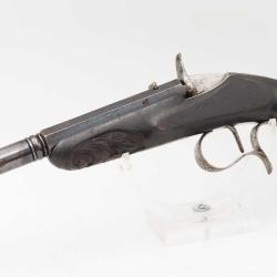 PISTOLET FLOBERT DE TIR DE SALON CALIBRE 22 flobert ANNULAIRE RIMFIRE - FRANCE XIX&egrave; Categorie D