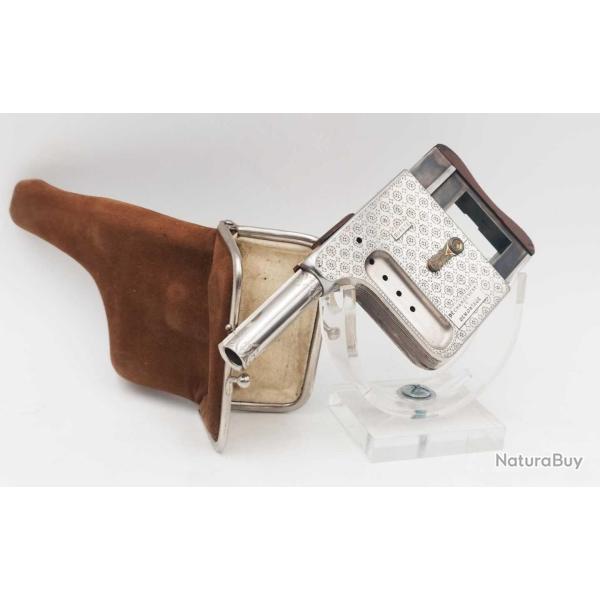 PISTOLET GAULOIS NUM�RO 2 ATYPIQUES GRAVURES SAINT-�TIENNE FRANCE XIX� Categorie D