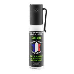 A&eacute;rosol de D&eacute;fense CS80 Gel 25ml - Anti-Agression Pr&eacute;cis