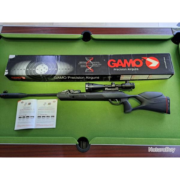 CARABINE � PLOMBS GAMO REPLAY MAGNUM IGT 10X GEN2 CAL5,5 45JOULES + LUNETTE 6-20X50