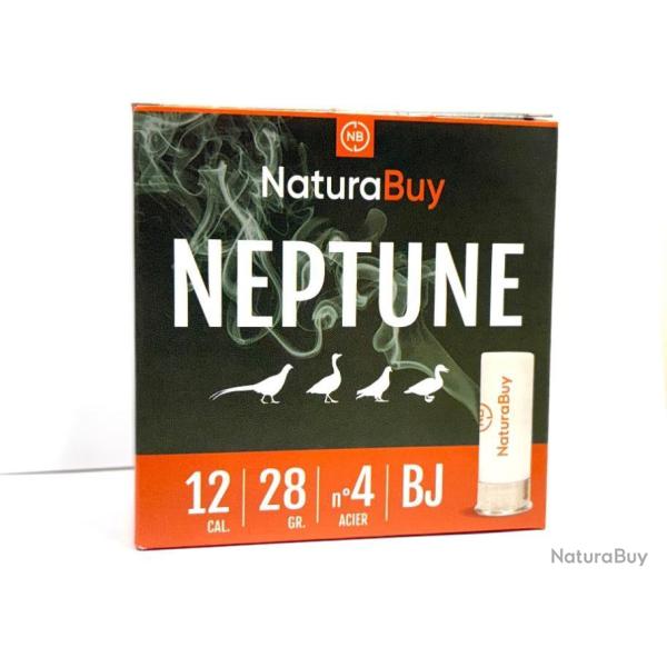 Ench�re � 1� sans prix de r�serve ! 250 Cartouches NaturaBuy - Neptune- 12/70- 28gr - Plomb n�4