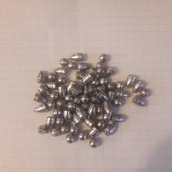 Lot balle et balle ronde plomb &times;100 cal.32