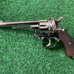 R&Eacute;VOLVER  LEFAUCHEUX EN 9 MM A BROCHE  DE LA MANUFACTURE ROYALE DE LI&Egrave;GE  19 &Egrave;ME