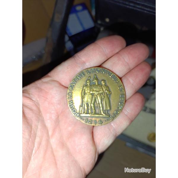 M�daille de table de la gendarmerie 1946