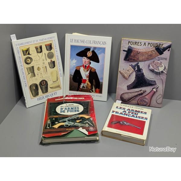 Lot de livres militaria