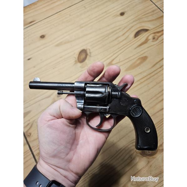 Jolie et rare  revolver colt new pocket calibre 32sw /  1884/1900 SA et DA