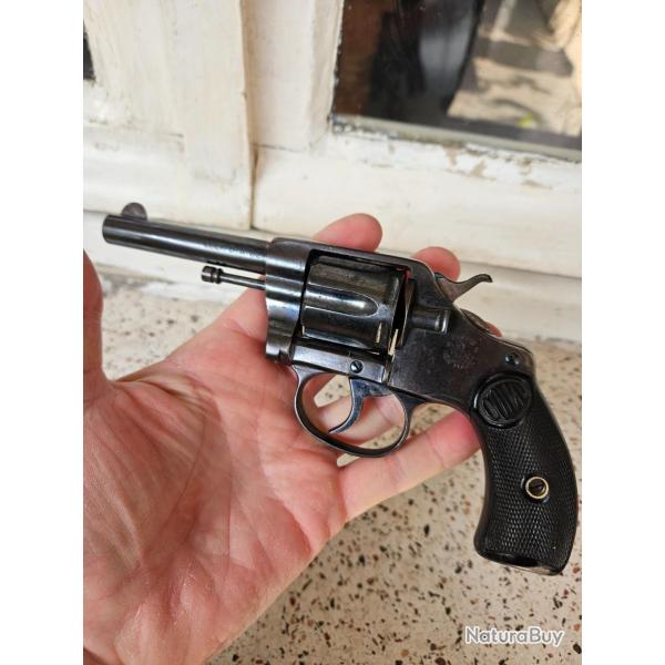 rare  revolver colt new pocket calibre 32sw /  1884/1900  DA/ bronzage d'origine � 95%