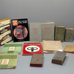 Lot de livres ancien chasse et militaria