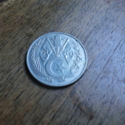 monnaie alg&eacute;rie 1dinard  1964