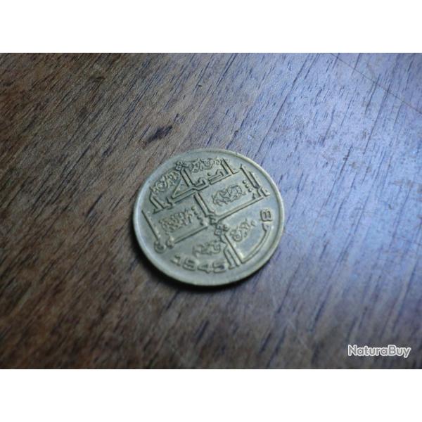 monnaie alg�rie 50 centimes 1945 B