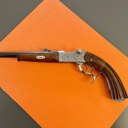 RARE PISTOLET DE TIR FIN XIX SYSTEME MARTINI-HENRY