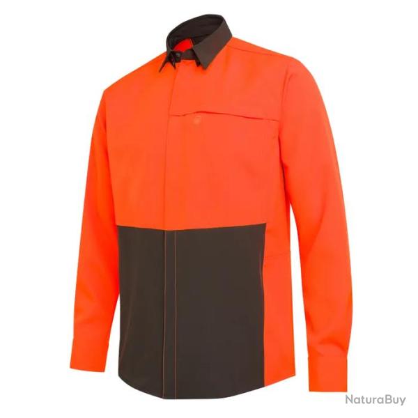 SOLDES BERETTA CHEMISE THORN RESISTANT MARRON ET ORANGE