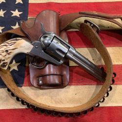 Colt SAA "Frontier Six Shooter" avec cuirs H.H Heiser (44-40 Winchester)
