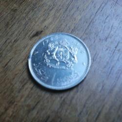 monnaie maroc 1 dirhams 1965
