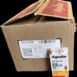 2000 Munitions AGUILA HIGH VELOCITY CPSP 40 grs Cal. 22Lr