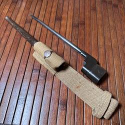 RARE BA&Iuml;ONNETTE CLOU ANGLAISE N4 MK2 SINGER DE LA 8 &Eacute;ME ARM&Eacute;E BRITANNIQUE