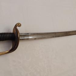 Sabre D'officier d'infanterie mod&egrave;le 1845 de la manufacture royale de Chatellerault