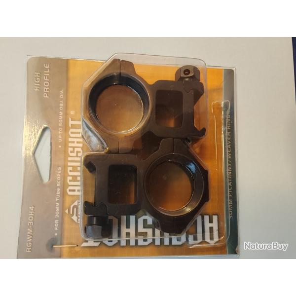 COLLIERS ACCUSHOT TUBE DE 30 PROFIL HAUT