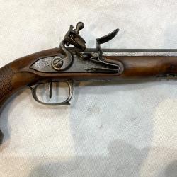 Pistolet &agrave; silex Empire